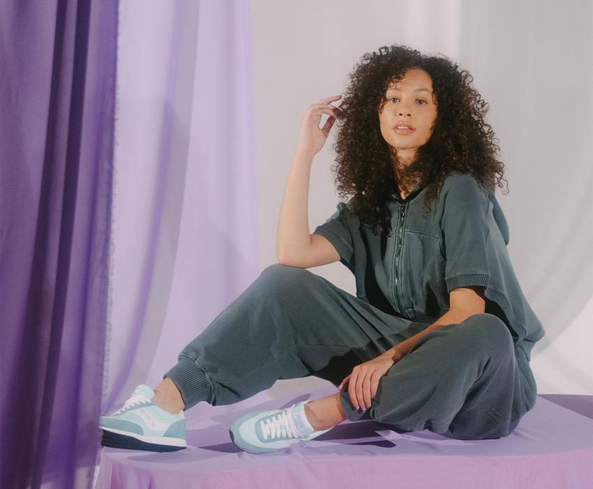 Saucony Hornet Mint / White | Women Originals