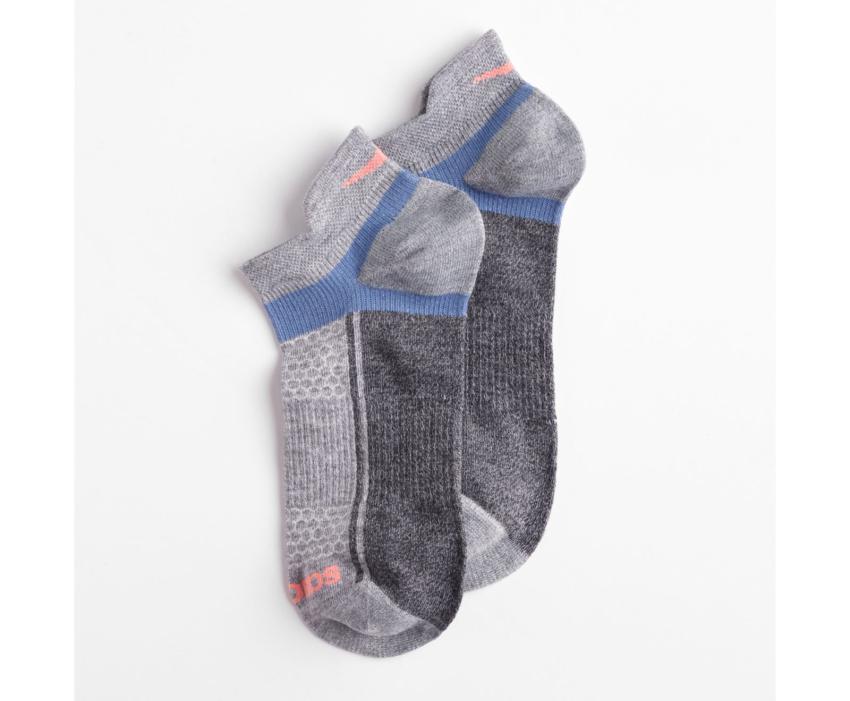 Saucony Inferno Liteweight 3-Pack Socks Pink Assorted | Men/Women Socks