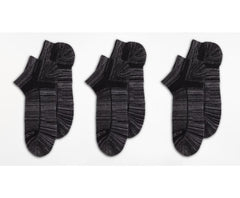 Saucony Inferno Merino Wool Blend Low Cut 3-Pack Sock Black | Men/Women Socks