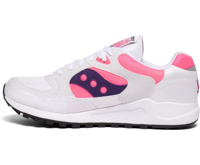 Saucony Jazz 4000 White / Pink / Purple | Men/Women Jazz