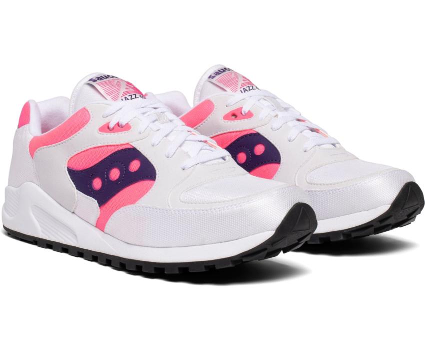 Saucony Jazz 4000 White / Pink / Purple | Men/Women Jazz