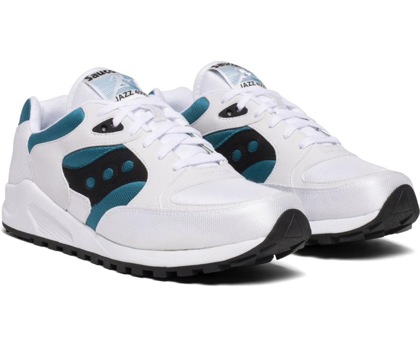 Saucony Jazz 4000 White / Teal / Black | Men/Women Originals