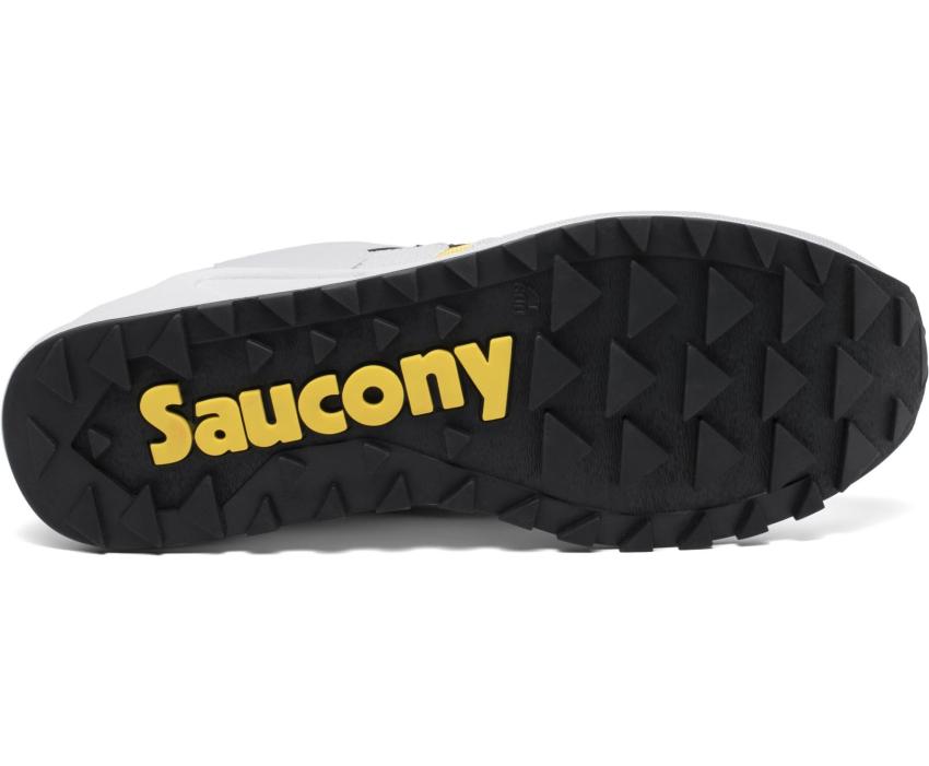 Saucony Jazz 4000 White / Yellow / Black | Men/Women Originals