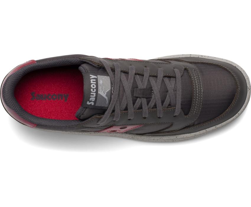 Saucony Jazz Court Black / Crystal / Red | Men/Women Jazz