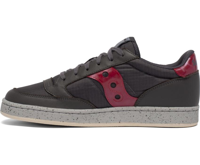 Saucony Jazz Court Black / Crystal / Red | Men/Women Originals