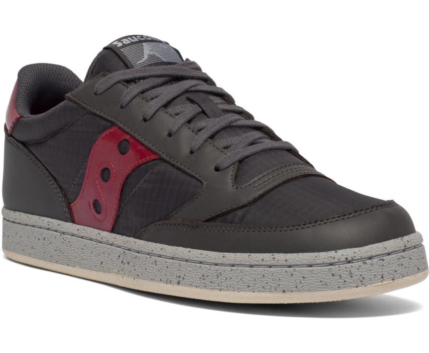Saucony Jazz Court Black / Crystal / Red | Men/Women Originals