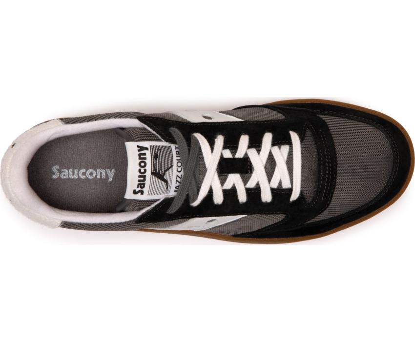 Saucony Jazz Court Black / Gum | Men/Women Originals