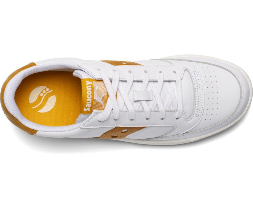 Saucony Jazz Court White / Yellow | Men/Women Jazz