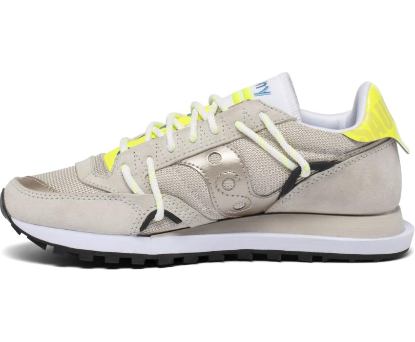 Saucony Jazz DST Stone / Citron | Men/Women Originals