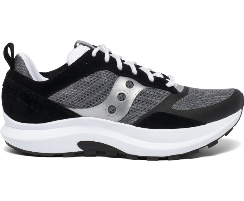 Saucony Jazz Hybrid Black / Silver | Men/Women Originals