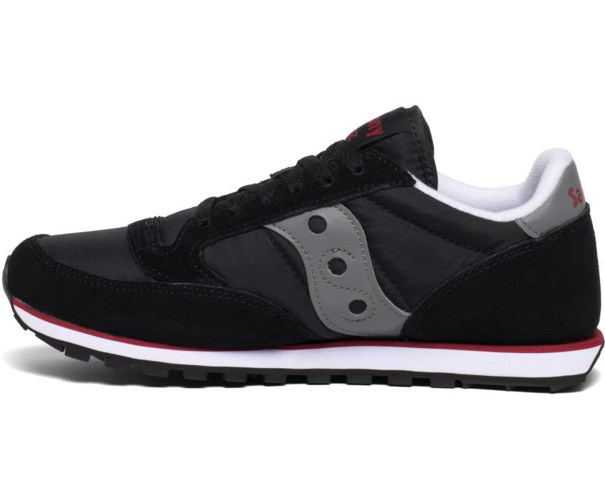 Saucony Jazz Low Pro Black / Gray / Red | Women Originals