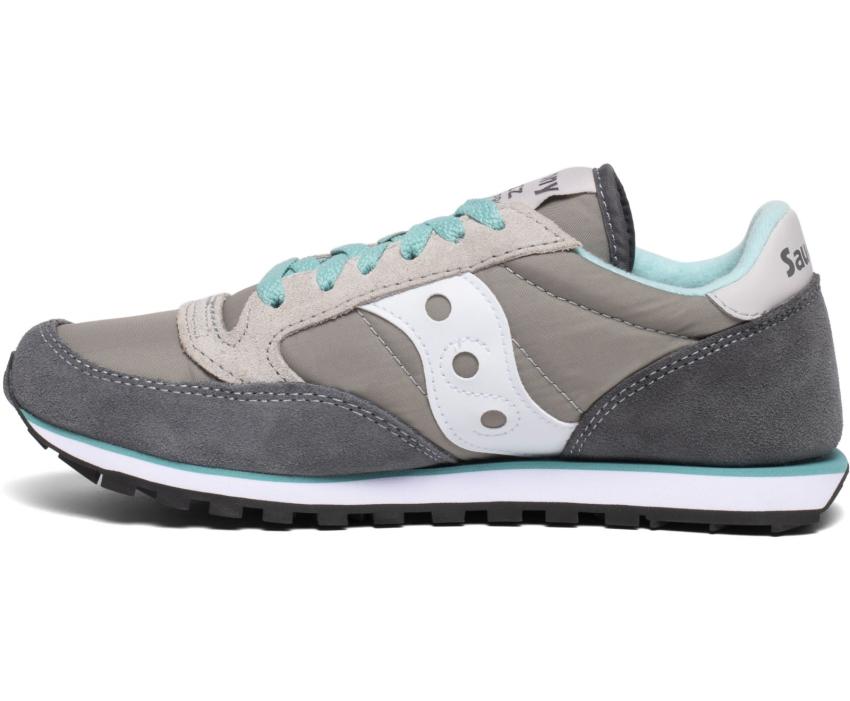 Saucony Jazz Low Pro Gray / White / Blue | Women Originals