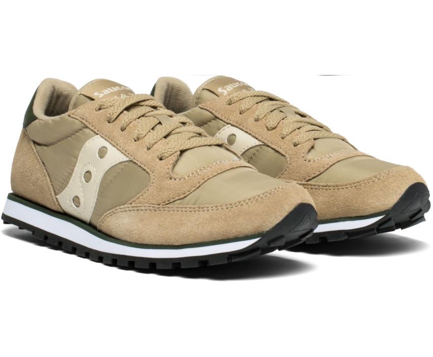Saucony Jazz Low Pro Khaki / Green | Women Originals