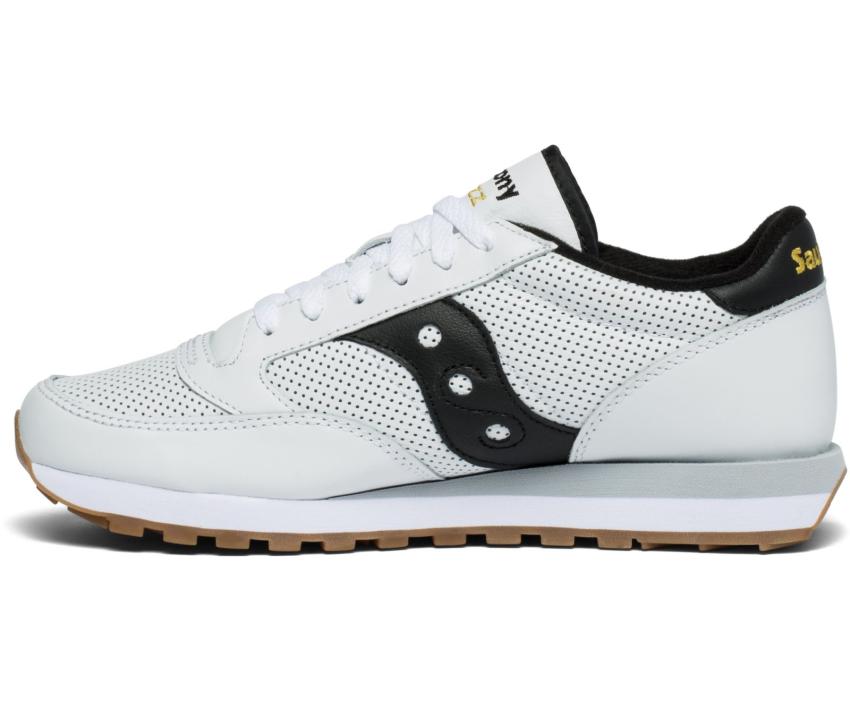 Saucony Jazz Original Leather White / Black | Men Originals