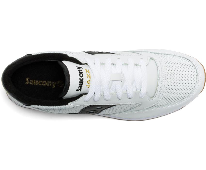 Saucony Jazz Original Leather White / Black | Men Originals