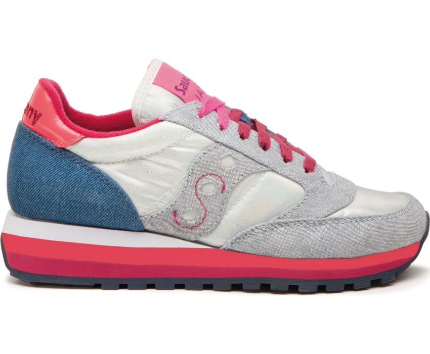 Saucony Jazz Triple Multi / Denim | Women Originals