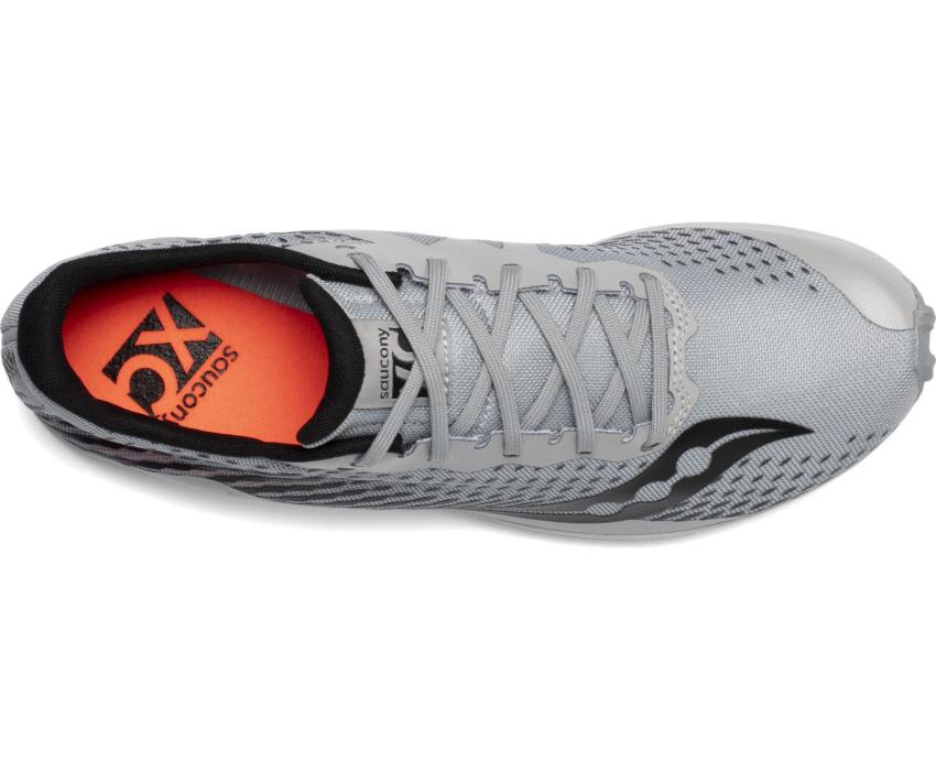 Saucony Kilkenny XC8 Spike Alloy / Black | Men Running