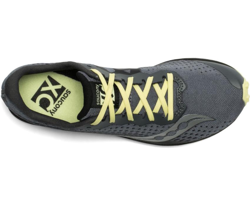 Saucony Kilkenny XC8 Spike Black / Green | Women Running