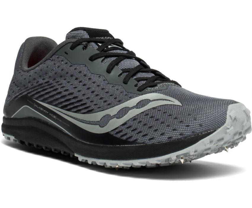 Saucony Kilkenny XC8 Spike Black / Silver | Men Running
