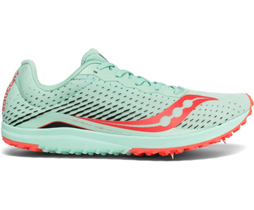 Saucony Kilkenny XC8 Spike Mint / Vizicoral | Women Running