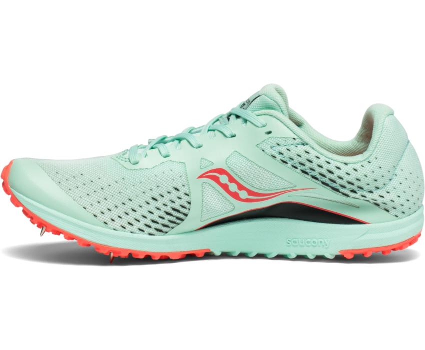 Saucony Kilkenny XC8 Spike Mint / Vizicoral | Women Running