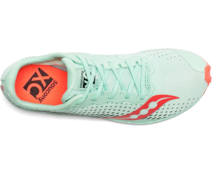 Saucony Kilkenny XC8 Spike Mint / Vizicoral | Women Running