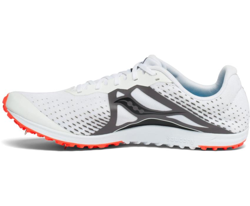 Saucony Kilkenny XC8 Spike White / Red | Men Running
