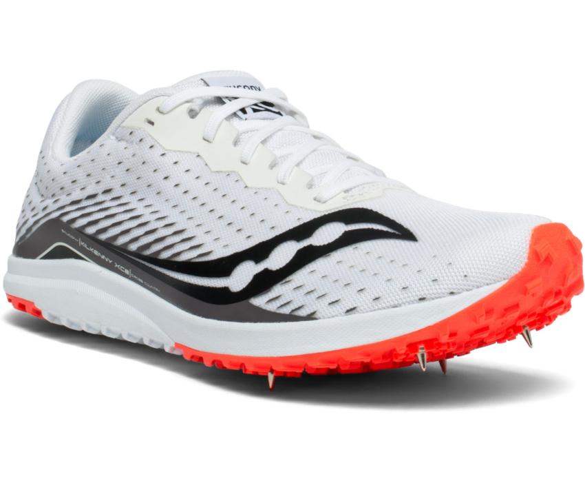 Saucony Kilkenny XC8 Spike White / Red | Men Running