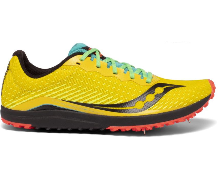 Saucony Kilkenny XC8 Spike Yellow Mutant | Men Running