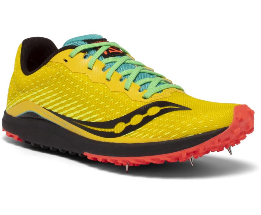 Saucony Kilkenny XC8 Spike Yellow Mutant | Women Running
