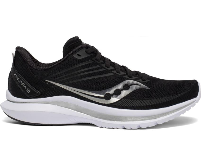 Saucony Kinvara 12 Black / Silver | Women Running