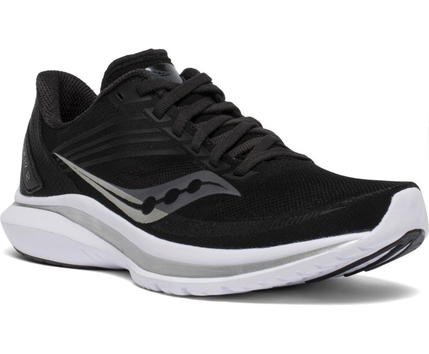 Saucony Kinvara 12 Black / Silver | Women Running