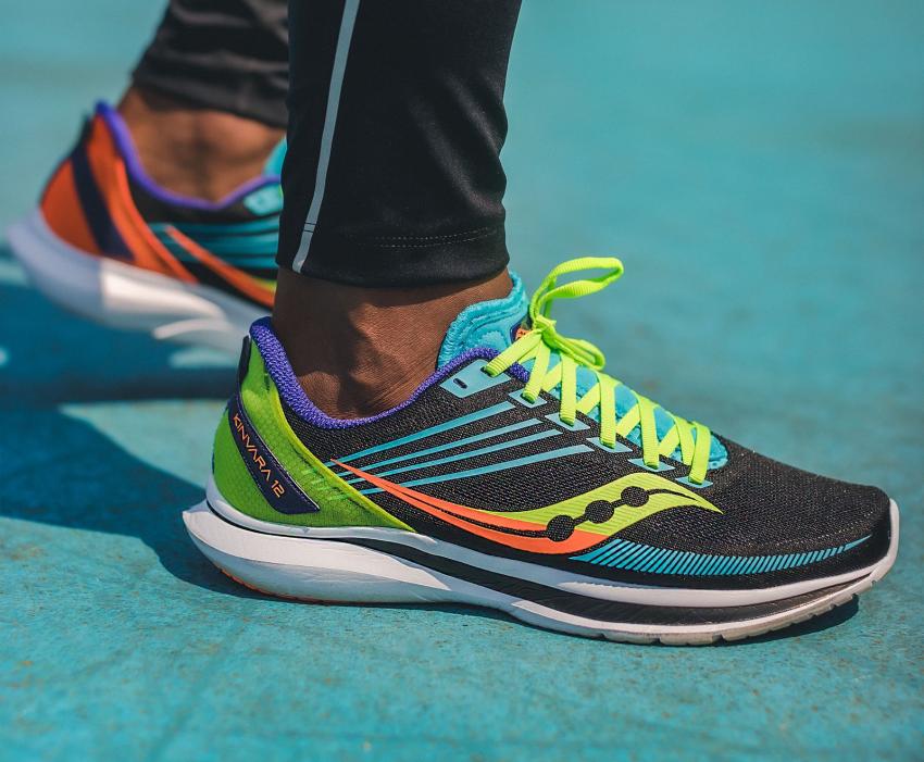Saucony Kinvara 12 Future / Neon | Men Running