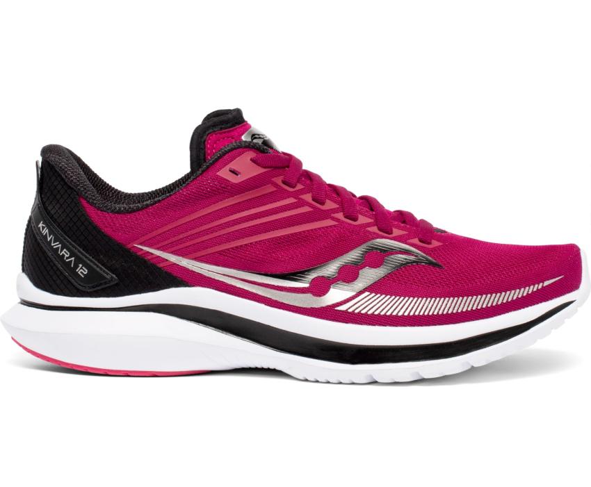 Saucony Kinvara 12 Wide Cherry / Silver | Women Running