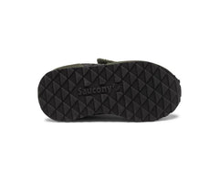 Saucony Little Kid's Baby Jazz Hook &amp; Loop Sneaker Dark Green Camo | Kids Running