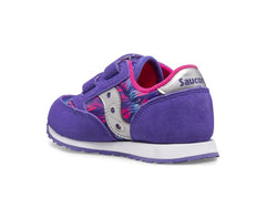 Saucony Little Kid's Baby Jazz Hook &amp; Loop Sneaker Purple Swirl | Kids Running