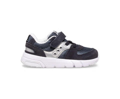 Saucony Little Kid's Jazz Lite 2.0 Sneaker Navy / Silver | Kids Running
