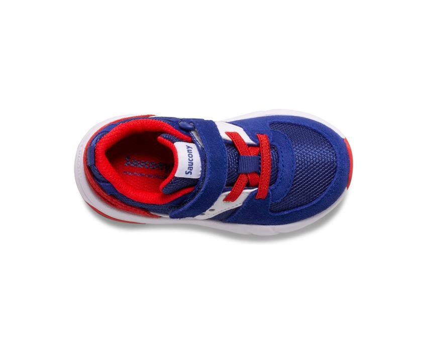 Saucony Little Kid's Jazz Lite 2.0 Sneaker Red / White / Blue | Kids Running