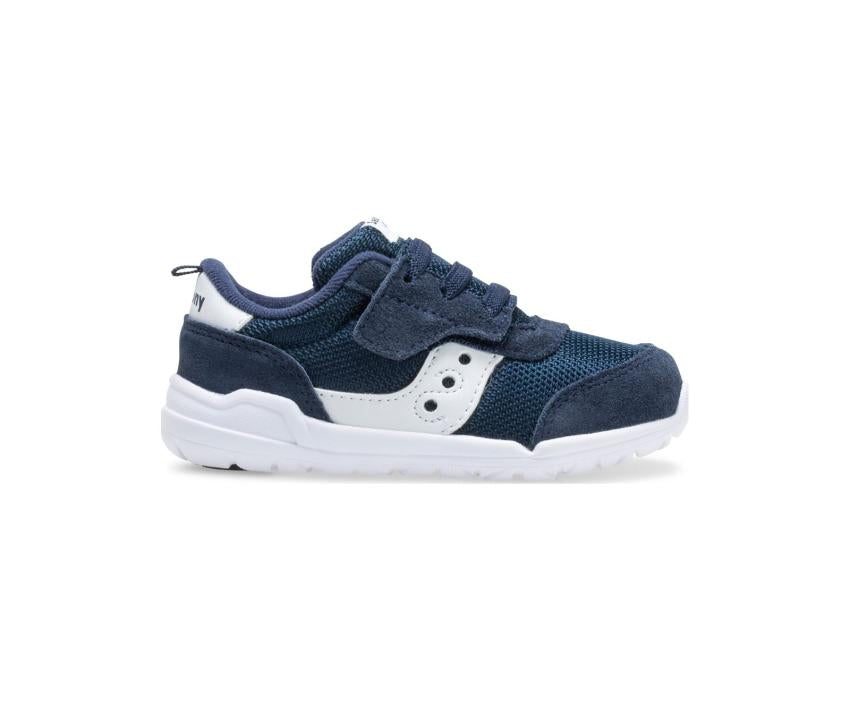 Saucony Little Kid's Jazz Riff Sneaker Navy / White | Kids Running