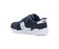 Saucony Little Kid's Jazz Riff Sneaker Navy / White | Kids Running