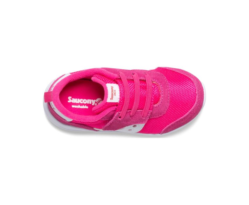 Saucony Little Kid's Jazz Riff Sneaker Pink / White | Kids Running