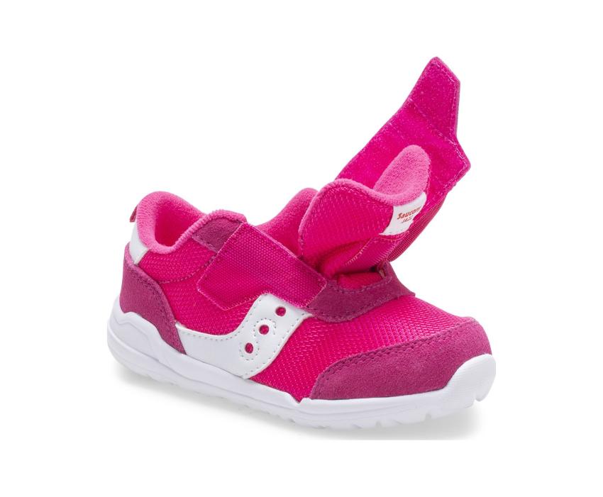 Saucony Little Kid's Jazz Riff Sneaker Pink / White | Kids Running