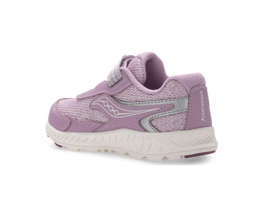 Saucony Little Kid's Ride 10 Jr. Sneaker Pink Metallic | Kids Running