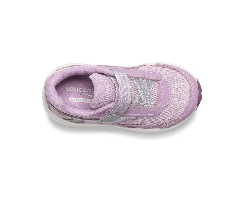 Saucony Little Kid's Ride 10 Jr. Sneaker Pink Metallic | Kids Running