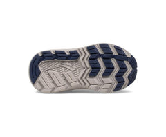 Saucony Little Kid's Wind Shield A/C Jr. Sneaker Navy / Grey / Red | Kids Running