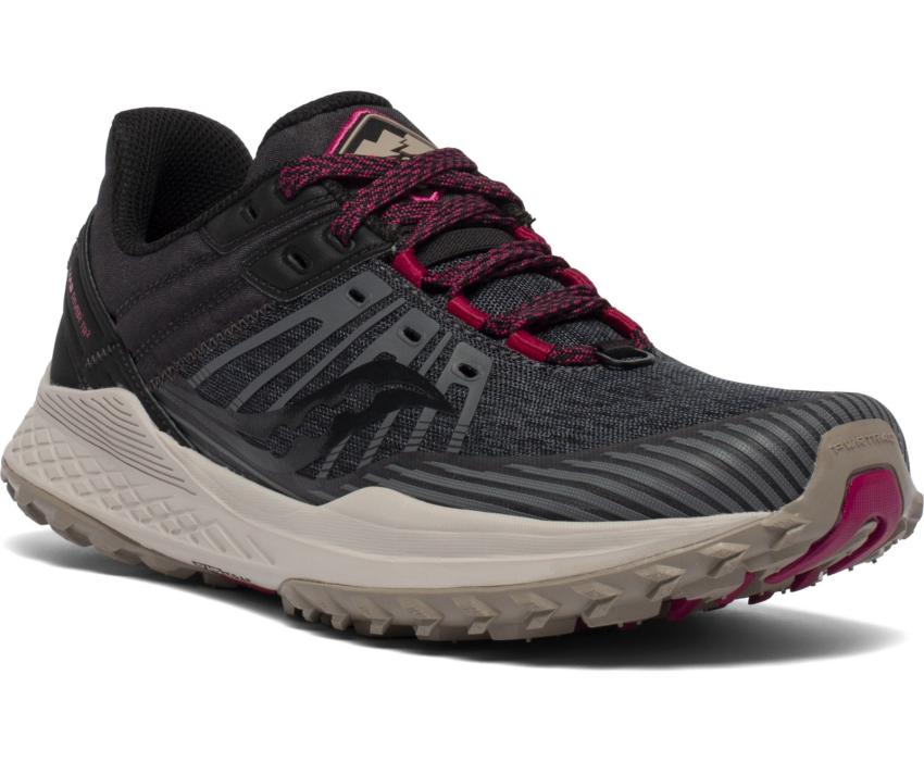 Saucony Mad River TR 2 Charcoal / Black | Women Running