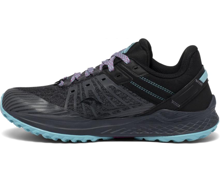 Saucony Mad River TR 2 Charcoal / Marine | Women Running