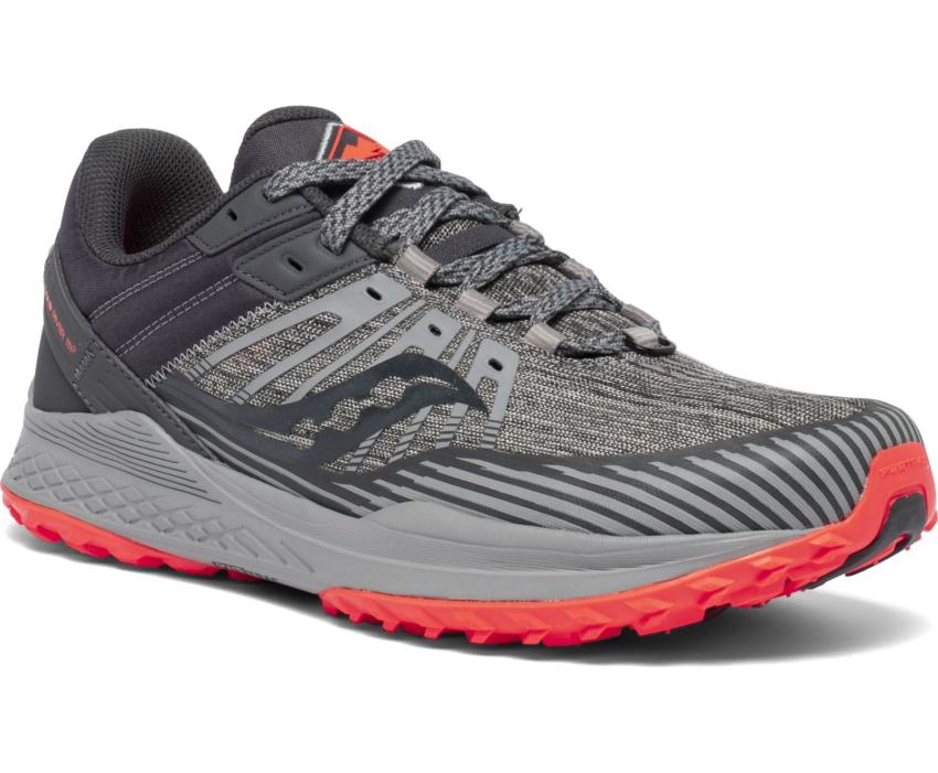 Saucony Mad River TR 2 Grey / Vizired | Men Running