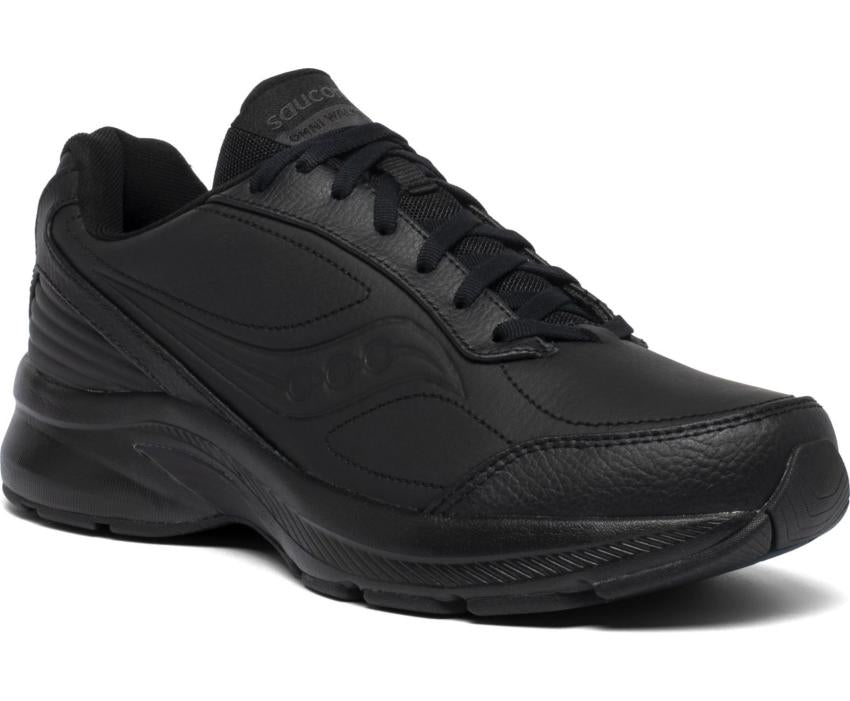 Saucony Omni Walker 3 Wide Black | Men Walking