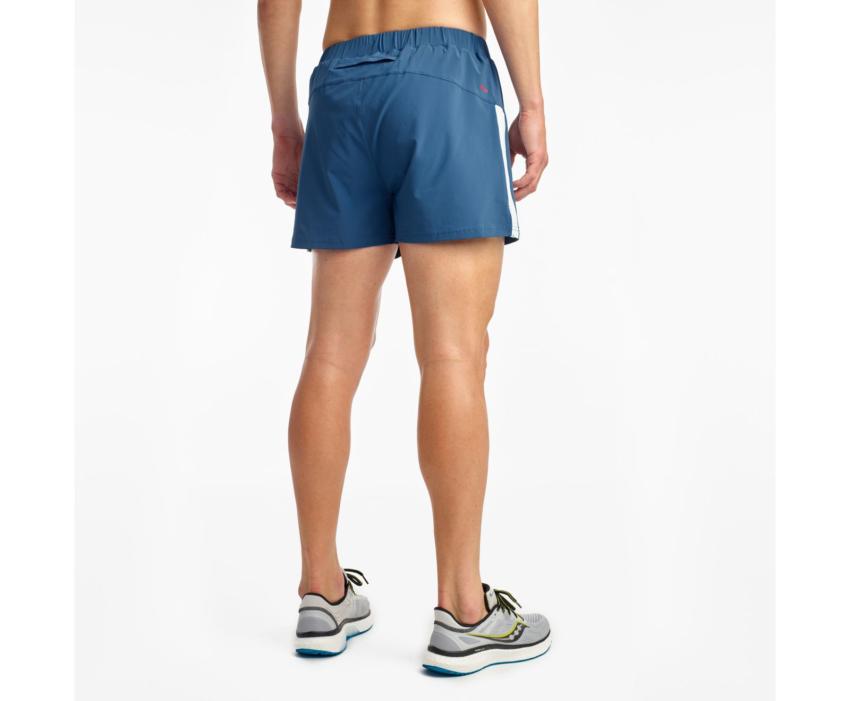 Saucony Outpace 3" Short Ensign Blue | Men Bottoms